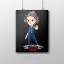 Placa Decorativa Stranger Things Eleven Desenho - Série Netflix Placa Decorativa Stranger Things Eleven Desenho - Série Netflix