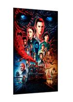 Placa decorativa - stranger things netflix