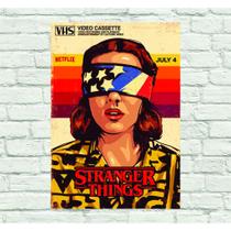 Placa Decorativa - Stranger Things Serie Netflix (28x20 cm) Placa Decorativa - Stranger Things Serie Netflix (28x20 cm)