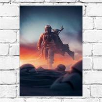 PLACA DECORATIVA - The Mandalorian - 20X30 PLACA DECORATIVA - The Mandalorian - 20X30