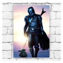 Placa Decorativa - The Mandalorian - (28x200) cm Placa Decorativa - The Mandalorian - (28x200) cm