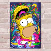 Placa Decorativa The Simpsons