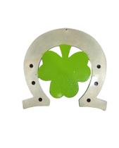 Placa Decorativa Trevo com Ferradura - Saint Patrick