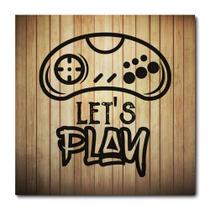 Placa Decorativa - Video Game - 1918plmk