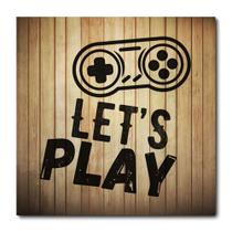 Placa Decorativa - Video Game - 1919plmk