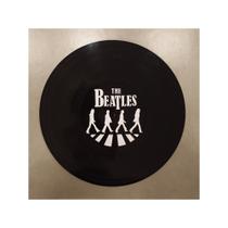 Placa Decorativa Vinil Beatles