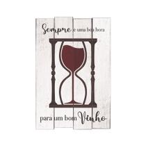 Placa Decorativa Vintage Vinho Adega Cozinha 23x34,5 Placa Decorativa Vintage Vinho Adega Cozinha 23x34,5