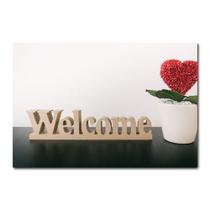 Placa Decorativa - Welcome - Bem Vindo - 2253plmk Placa Decorativa - Welcome - Bem Vindo - 2253plmk