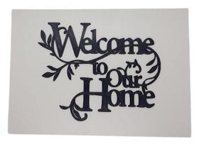 Placa Decorativa Welcome Bugingaria 25X20Cm