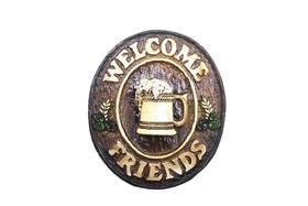 Placa Decorativa - Welcome Friends Chopp 213