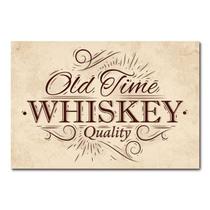 Placa Decorativa - Whiskey - 0975plmk