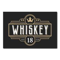 Placa Decorativa - Whiskey - 0982plmk