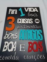 Placa Decorativas Placa Decorativas