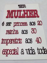 Placa Decorativas