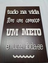 Placa Decorativas