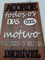 Placa Decorativas Placa Decorativas