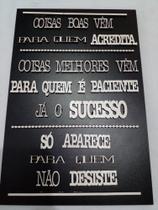 Placa Decorativas