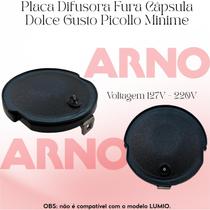 Placa Difusora Original Arno Dolce Gusto Picollo Minime Fura Cápsula Bivolt 1Unidade