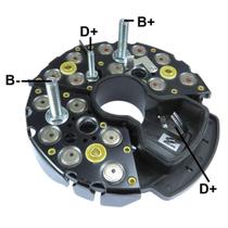 Placa Diodo Conjunto Retificador 140A 332 Compativel MB 11540816 SC1347012 12X50A Diodos 3X35A Trio Diodo Parafuso B+ M8 Com Resistor Agora Ares Lliad