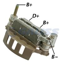 Placa Diodo Conjunto Retificador Dodg e Stealth Sonata 85A Diodos 8X35A Distancia Entre Furos 85Mm Com Capacitor Com Trio Diodo A860T23270 Md611586