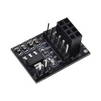 Placa do adaptador do soquete, módulo transceptor sem fio 51, 8Pin, NRF24L01, Novo