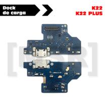 Placa dock de carga ORIGINAL celular LG modelos K22 e K22 PLUS