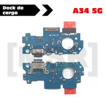Placa dock de carga TURBO celular SAMSUNG modelo A34 5G