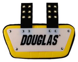 Placa Dorsal Douglas 4" Ouro/Preto Proteção Lombar