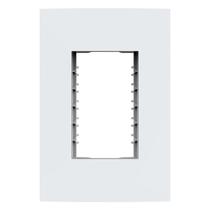 Placa Dubai Branca 4x2 3 Módulos Com Suporte Enerbras Placa Dubai Branca 4x2 3 Módulos Com Suporte Enerbras