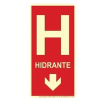 Placa E8 - Sinalização Hidrante Placa E8 - Sinalização Hidrante