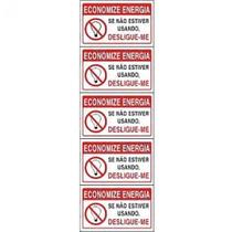 Placa economize energia encartale