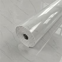 Placa Efeito Mármore Adesiva Flexível Paredes Spezia Bianco Brilho 60x300cm