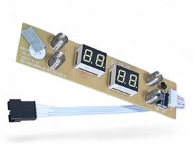 Placa Eletronica Interface Bivolt Adega BRASTEMP W11131372 BZB33BEBNA00 BZB51AEBNA00 BZB33BEANA00 BZB51AEANA00