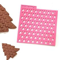 Placa em Acrílico de Textura - Árvore para Confeitaria