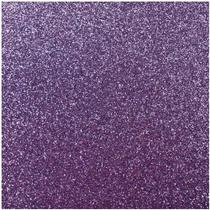 Placa em EVA 48X40CM Gliter Lilas 2MM PCT.C/10