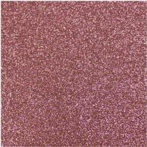 Placa em EVA com Gliter 40X48CM. Rosa Claro 2MM.