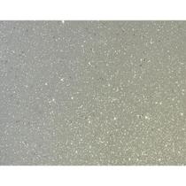 Placa em EVA com Glíter 48X40CM Branco 1,8MM - Pacote com 10 Unidades