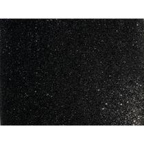 Placa em EVA com Gliter 48X40CM Preto 1,8MM