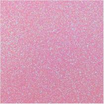 Placa em EVA com Glíter 48X40CM Rosa Neon 2MM PCT com 10