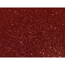 Placa em EVA com Glíter 48X40CM Vermelho 1,8MM - Pacote com 10 Unidades