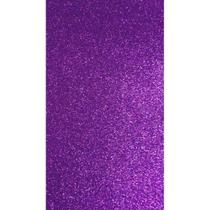 Placa em EVA com Glíter 48X40CM Violeta 2MM PCT com 10 Placa em EVA com Glíter 48X40CM Violeta 2MM PCT com 10