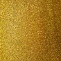 Placa em EVA com Glitter Dourado 60X40CM 2MM Pacote com 5 Unidades