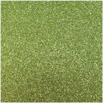 Placa em EVA com Glitter Verde Claro 48X40CM 2MM Pacote com 10 Folhas