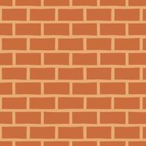 Placa em EVA Estampado 60X40 CM Tijolinho 2MM - Pacote com 05