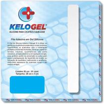 PLACA EM GEL DE SILICONE PARA CICATRIZ 20CMx3CM KELOGEL
