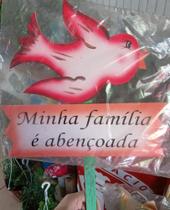 Placa em madeira com mensagem Placa em madeira com mensagem