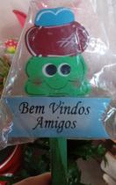 Placa em madeira com mensagem Placa em madeira com mensagem