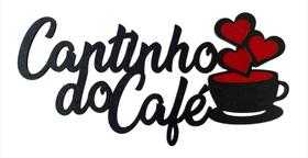 Placa em MDF Cantinho do Café para Parede quadro decorativo Placa em MDF Cantinho do Café para Parede quadro decorativo