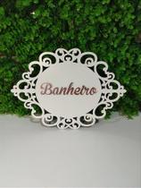 Placa em MDF Personalizada 30cm x 22cm - Decoração 3D