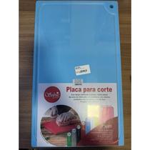 Placa em polietileno color - 10 x 300 x 500mm azul Placa em polietileno color - 10 x 300 x 500mm azul
